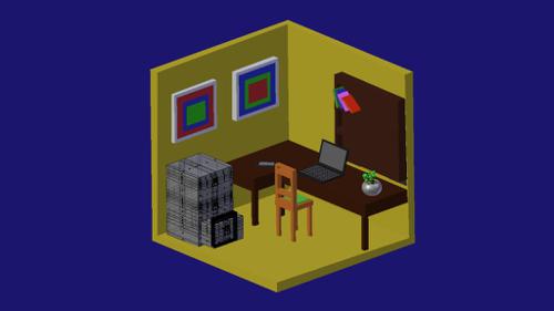 Office Isometric model preview image